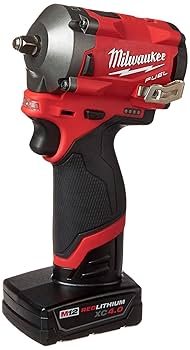 猫804040 Milwaukee 2554-22 M12 FUEL Stubby 3/8 in. Impact Wrench Kit